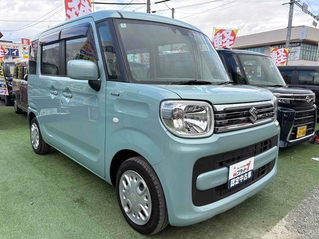 スペーシア ハイブリッドG ETC バックカメラ 両側スライドドア TV クリアランスソナー レーンアシスト 衝突被害軽減システム オートライト スマートキー アイドリングストップ 電動格納ミラー ベンチシート CVT(14枚目)