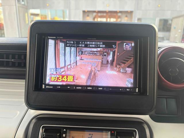 スペーシア ハイブリッドG ETC 両側スライドドア TV クリアランスソナー レーンアシスト 衝突被害軽減システム オートライト スマートキー アイドリングストップ 電動格納ミラー ベンチシート CVT 盗難防止システム(4枚目)