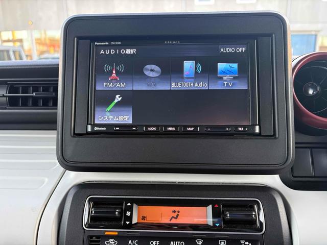 スペーシア ハイブリッドG ETC TV クリアランスソナー レーンアシスト 衝突被害軽減システム オートライト スマートキー アイドリングストップ 電動格納ミラー ベンチシート CVT 盗難防止システム ABS ESC CD(4枚目)