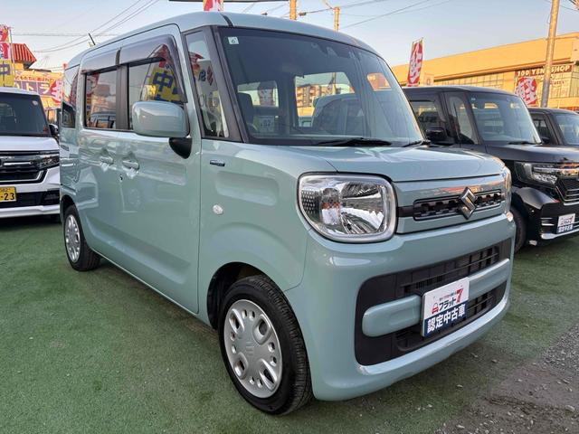 スペーシア ハイブリッドG ETC TV クリアランスソナー レーンアシスト 衝突被害軽減システム オートライト スマートキー アイドリングストップ 電動格納ミラー ベンチシート CVT 盗難防止システム ABS ESC CD(15枚目)