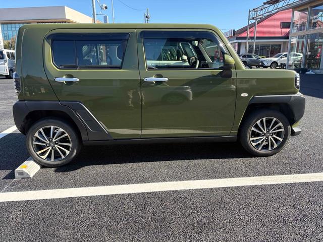 タフト Ｘ　ＥＴＣ　バックカメラ　ＴＶ　クリアランスソナー　衝突被害軽減システム　ＬＥＤヘッドランプ　スマートキー　アイドリングストップ　電動格納ミラー　サンルーフ　ＣＶＴ　盗難防止システム　ＡＢＳ　ＥＳＣ　ＣＤ（16枚目）