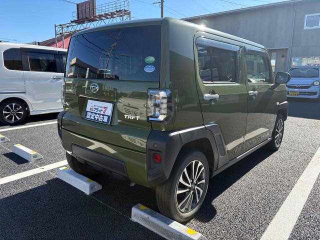 タフト Ｘ　ＥＴＣ　バックカメラ　ＴＶ　クリアランスソナー　衝突被害軽減システム　ＬＥＤヘッドランプ　スマートキー　アイドリングストップ　電動格納ミラー　サンルーフ　ＣＶＴ　盗難防止システム　ＡＢＳ　ＥＳＣ　ＣＤ（17枚目）