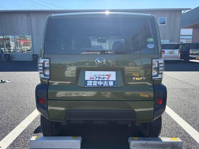 タフト Ｘ　ＥＴＣ　バックカメラ　ＴＶ　クリアランスソナー　衝突被害軽減システム　ＬＥＤヘッドランプ　スマートキー　アイドリングストップ　電動格納ミラー　サンルーフ　ＣＶＴ　盗難防止システム　ＡＢＳ　ＥＳＣ　ＣＤ（18枚目）