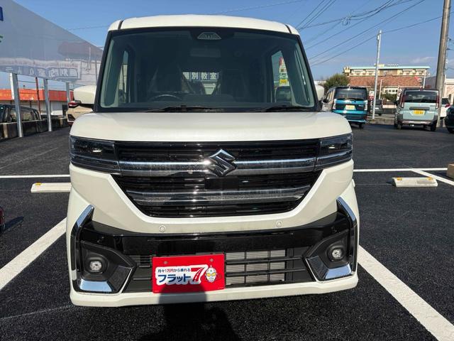 スペーシアカスタム ハイブリッドＧＳ　両側スライド・片側電動　クリアランスソナー　オートクルーズコントロール　レーンアシスト　衝突被害軽減システム　オートライト　ＬＥＤヘッドランプ　スマートキー　アイドリングストップ　電動格納ミラー（14枚目）