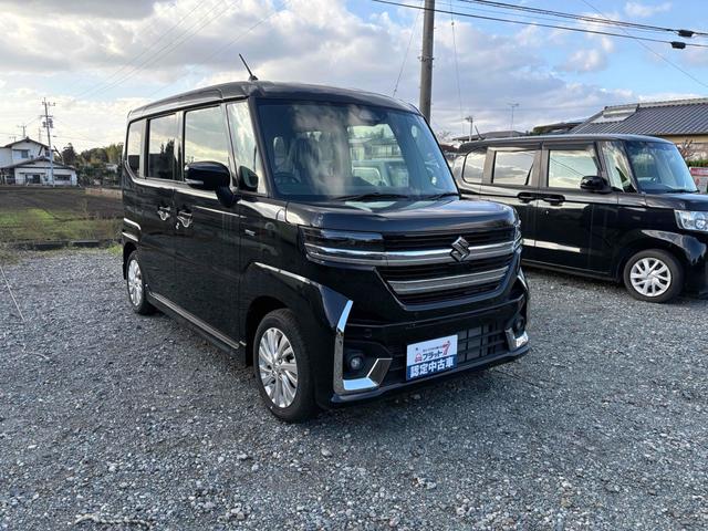 スペーシアカスタム ハイブリッドＧＳ　両側スライド・片側電動　クリアランスソナー　オートクルーズコントロール　レーンアシスト　衝突被害軽減システム　オートライト　ＬＥＤヘッドランプ　スマートキー　アイドリングストップ　シートヒーター（12枚目）