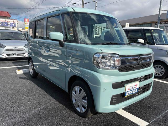 スペーシア 　両側スライドドア　オートライト　スマートキー　アイドリングストップ　電動格納ミラー　ベンチシート　ＣＶＴ　ＥＳＣ　エアコン　パワーステアリング　パワーウィンドウ　運転席エアバッグ　助手席エアバッグ（14枚目）