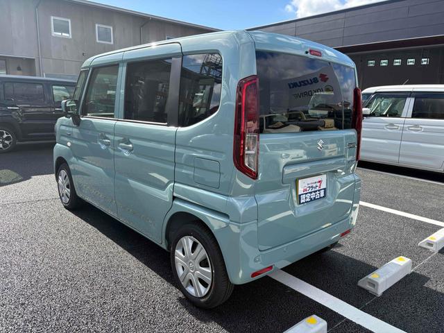 スペーシア 　両側スライドドア　オートライト　スマートキー　アイドリングストップ　電動格納ミラー　ベンチシート　ＣＶＴ　ＥＳＣ　エアコン　パワーステアリング　パワーウィンドウ　運転席エアバッグ　助手席エアバッグ（18枚目）