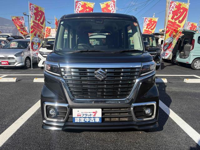 スペーシアカスタム ハイブリッドＸＳ　ＥＴＣ　バックカメラ　両側電動スライドドア　ＴＶ　クリアランスソナー　レーンアシスト　衝突被害軽減システム　ＬＥＤヘッドランプ　スマートキー　アイドリングストップ　電動格納ミラー　ＣＶＴ（14枚目）