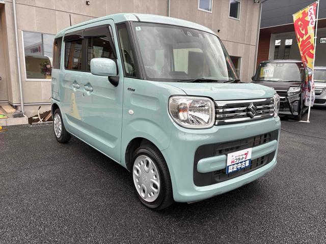 スペーシア ハイブリッドＧ　ＥＴＣ　バックカメラ　両側スライドドア　ＴＶ　クリアランスソナー　レーンアシスト　衝突被害軽減システム　スマートキー　アイドリングストップ　ベンチシート　ＣＶＴ　盗難防止システム　ＡＢＳ　ＥＳＣ　ＣＤ（14枚目）