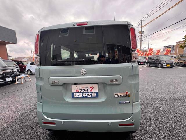 スペーシア ハイブリッドＧ　ＥＴＣ　バックカメラ　両側スライドドア　ＴＶ　クリアランスソナー　レーンアシスト　衝突被害軽減システム　スマートキー　アイドリングストップ　ベンチシート　ＣＶＴ　盗難防止システム　ＡＢＳ　ＥＳＣ　ＣＤ（17枚目）