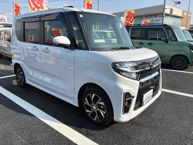 タント カスタムＸ　ＥＴＣ　バックカメラ　両側電動スライドドア　ＴＶ　クリアランスソナー　衝突被害軽減システム　ＬＥＤヘッドランプ　スマートキー　アイドリングストップ　電動格納ミラー　シートヒーター　ベンチシート　ＣＶＴ（15枚目）