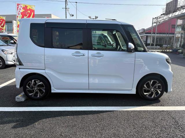 タント カスタムＸ　ＥＴＣ　バックカメラ　両側電動スライドドア　ＴＶ　クリアランスソナー　衝突被害軽減システム　ＬＥＤヘッドランプ　スマートキー　アイドリングストップ　電動格納ミラー　シートヒーター　ベンチシート　ＣＶＴ（16枚目）