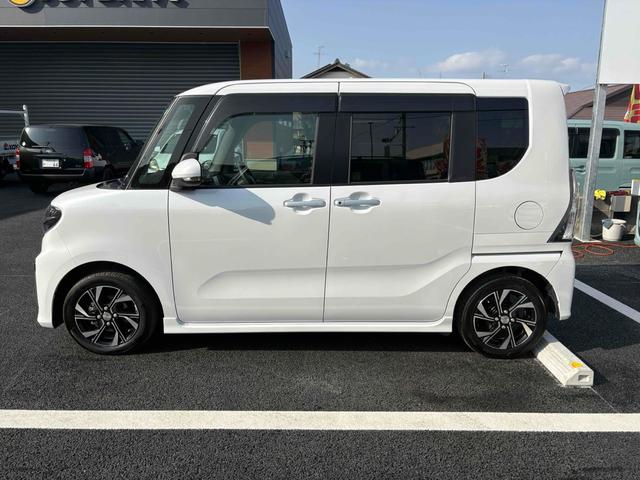 タント カスタムＸ　ＥＴＣ　バックカメラ　両側電動スライドドア　ＴＶ　クリアランスソナー　衝突被害軽減システム　ＬＥＤヘッドランプ　スマートキー　アイドリングストップ　電動格納ミラー　シートヒーター　ベンチシート　ＣＶＴ（17枚目）