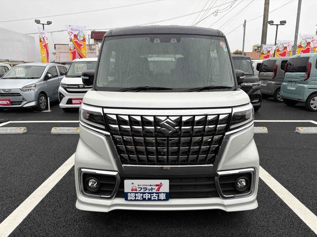 スペーシアカスタム 　ＥＴＣ　全周囲カメラ　両側電動スライドドア　ナビ　ＴＶ　クリアランスソナー　オートクルーズコントロール　レーンアシスト　衝突被害軽減システム　オートライト　スマートキー　アイドリングストップ（2枚目）