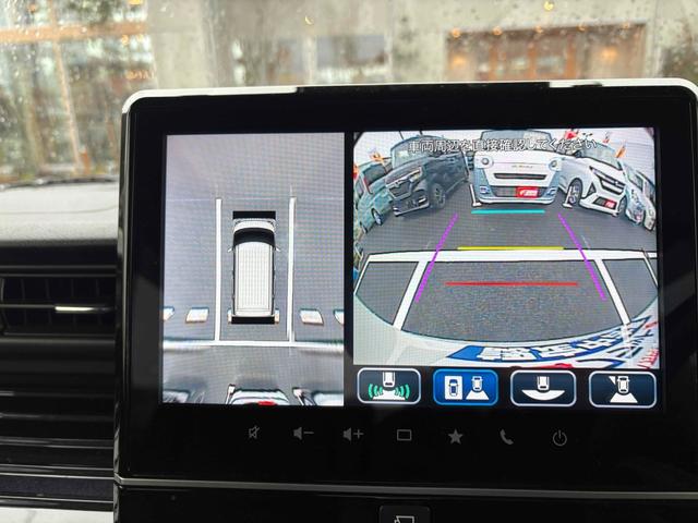 スペーシアカスタム 　ＥＴＣ　全周囲カメラ　両側電動スライドドア　ナビ　ＴＶ　クリアランスソナー　オートクルーズコントロール　レーンアシスト　衝突被害軽減システム　オートライト　スマートキー　アイドリングストップ（11枚目）