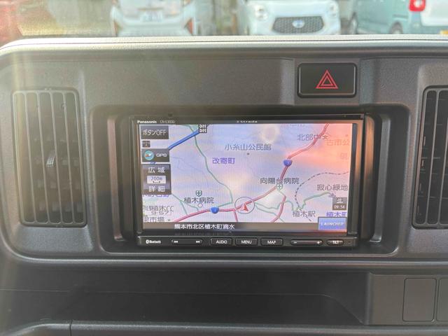 ハイゼットカーゴ ＤＸ　ＳＡＩＩＩ　ＡＴ　衝突被害軽減システム　ＥＴＣ　ナビ　ＴＶ　両側スライドドア　キーレスエントリー　アイドリングストップ　オートマチックハイビーム　ＥＳＣ　エアコン　パワーステアリング　パワーウィンドウ（3枚目）