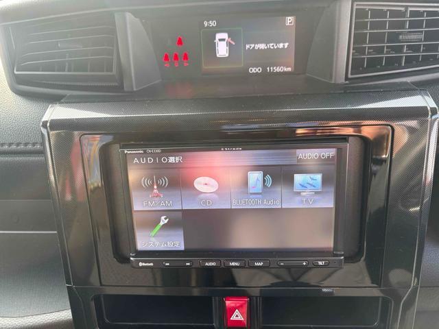 トール Ｇ　ＥＴＣ　バックカメラ　ＴＶ　両側電動スライドドア　クリアランスソナー　衝突被害軽減システム　オートライト　ＬＥＤヘッドランプ　スマートキー　アイドリングストップ　電動格納ミラー　ウォークスルー　ＣＶＴ（3枚目）