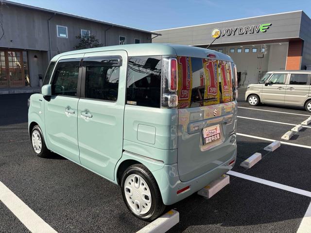 スペーシア 　ＥＴＣ　両側電動スライドドア　ナビ　ＴＶ　クリアランスソナー　レーンアシスト　衝突被害軽減システム　オートライト　スマートキー　アイドリングストップ　電動格納ミラー　シートヒーター　ベンチシート（19枚目）