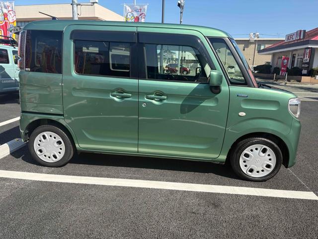 スペーシア ハイブリッドG ETC 両側スライドドア TV クリアランスソナー レーンアシスト 衝突被害軽減システム スマートキー アイドリングストップ 電動格納ミラー ベンチシート CVT ESC CD Bluetooth(14枚目)