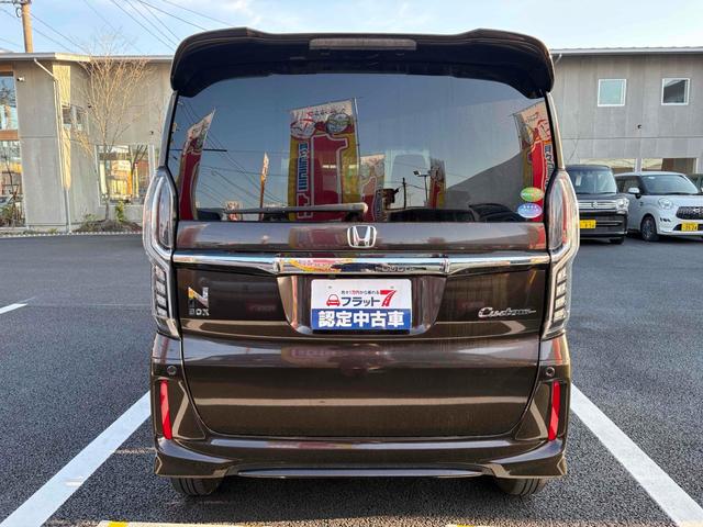 N-BOXカスタム ETC バックカメラ 両側スライド・片側電動 ナビ TV クリアランスソナー オートクルーズコントロール レーンアシスト 衝突被害軽減システム オートライト スマートキー アイドリングストップ(17枚目)