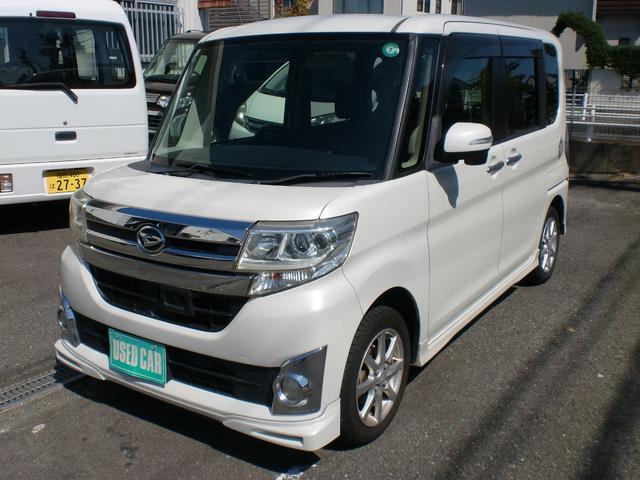 タント カスタムＸ　ＳＡ　８インチナビ・ＴＶ・ＣＤ・ＤＶＤ・Ｂｌｕｅｔｏｏｔｈ・衝突軽減ブレーキ・横滑り防止装置・エコアイドル・ＥＴＣ（2枚目）