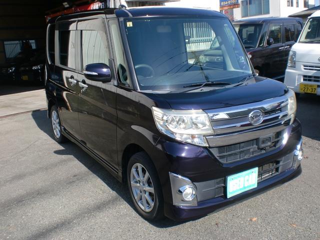 タント カスタムX スマートセレクションSA ナビ・TV・CD・DVD・Bluetooth・衝突軽減ブレーキ・横滑り防止装置・エコアイドル・ETC(4枚目)