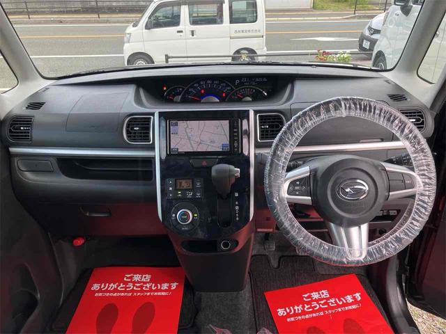 タント カスタムＸ　トップエディションＳＡＩＩＩ　ＥＴＣ　バックカメラ　両側スライド・片側電動　ナビ　ＴＶ　クリアランスソナー　衝突被害軽減システム　オートマチックハイビーム　オートライト　ＬＥＤヘッドランプ　スマートキー　アイドリングストップ（2枚目）
