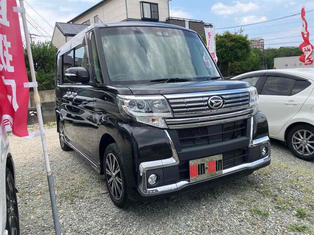 タント カスタムＸ　トップエディションＳＡＩＩＩ　ＥＴＣ　バックカメラ　両側スライド・片側電動　ナビ　ＴＶ　クリアランスソナー　衝突被害軽減システム　オートマチックハイビーム　オートライト　ＬＥＤヘッドランプ　スマートキー　アイドリングストップ（15枚目）