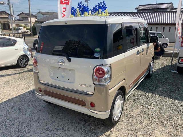 ムーヴキャンバス Ｘリミテッドメイクアップ　ＳＡＩＩ　ＥＴＣ　バックカメラ　両側電動スライドドア　ナビ　ＴＶ　衝突被害軽減システム　オートライト　スマートキー　アイドリングストップ　電動格納ミラー　ベンチシート　ＣＶＴ　盗難防止システム　ＡＢＳ　ＥＳＣ（21枚目）
