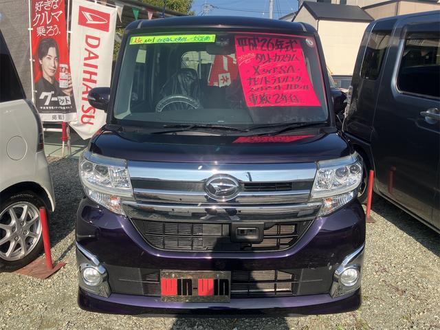 タント カスタムＸ　ＳＡ　ドライブレコーダー　ＥＴＣ　両側スライド・片側電動　ナビ　ＴＶ　衝突被害軽減システム　オートライト　ＬＥＤヘッドランプ　スマートキー　アイドリングストップ　電動格納ミラー　ベンチシート　ＣＶＴ（13枚目）