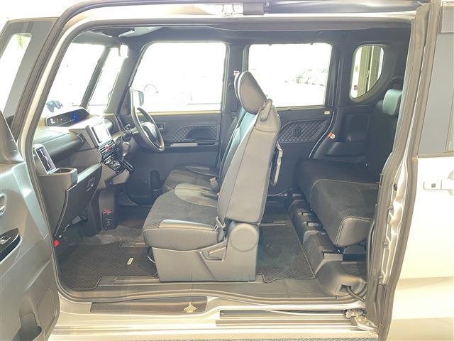 タント カスタムＸ　スマキー　両側パワスラ　衝突軽減　車線逸脱　Ｐセンサー　ＩストップＡＡＣ　前席シートヒーター　純１４ＡＷ　社外ナビ　フルセグＴＶ　ＢＴ　ＤＶＤ　Ｂカメラ　ＥＴＣ（36枚目）