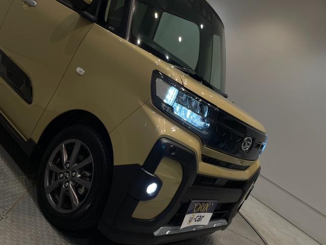 タント ファンクロス　ＥＴＣ　バックカメラ　両側電動スライドドア　ナビ　クリアランスソナー　レーンアシスト　衝突被害軽減システム　オートライト　ＬＥＤヘッドランプ　スマートキー　アイドリングストップ　シートヒーター（24枚目）