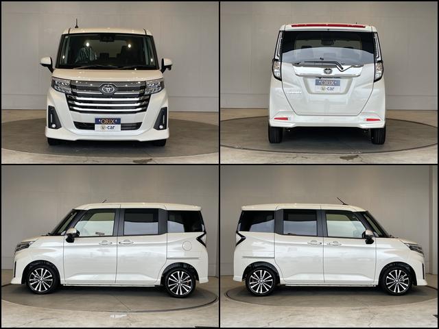 ルーミー カスタムＧ－Ｔ　全周囲カメラ　純正ディスプレイオーディオ　フルセグＴＶ　両側電動スライドドア　Ｐセンサー　ＡＣＣ　衝突被害軽減システム　アルミホイール　ＬＥＤヘッド　フォグ　スマートキー　アイドリングストップ（5枚目）