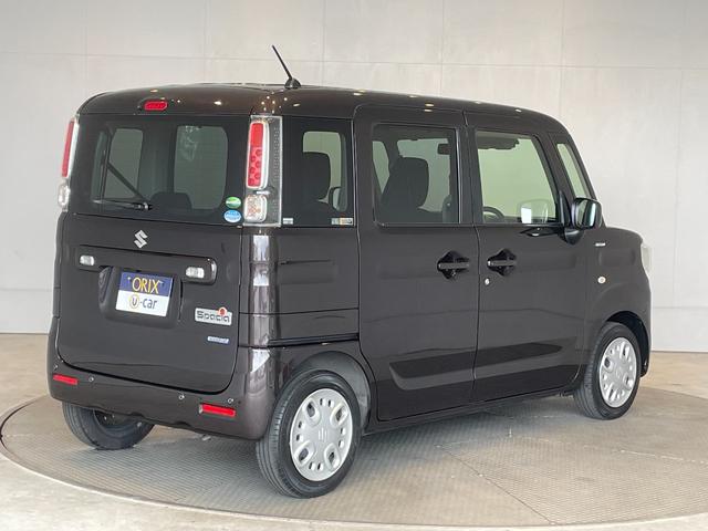 スペーシア ハイブリッドＸ　ＤＣＢＳ　レーンキープ　Ｐセンサー　Ｉストップ　両側パワスラ　スマートキー　Ｐスタート　ＡＡＣ　運転席シートヒーター　電格ミラー　オートライト　社外ナビ　ＢＴオーディオ　ＣＤ　ＤＶＤ　バックカメラ（3枚目）