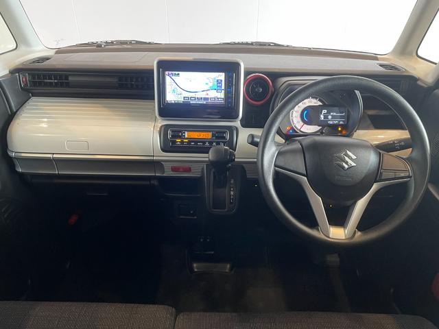 スペーシア ハイブリッドＸ　ＤＣＢＳ　レーンキープ　Ｐセンサー　Ｉストップ　両側パワスラ　スマートキー　Ｐスタート　ＡＡＣ　運転席シートヒーター　電格ミラー　オートライト　社外ナビ　ＢＴオーディオ　ＣＤ　ＤＶＤ　バックカメラ（4枚目）
