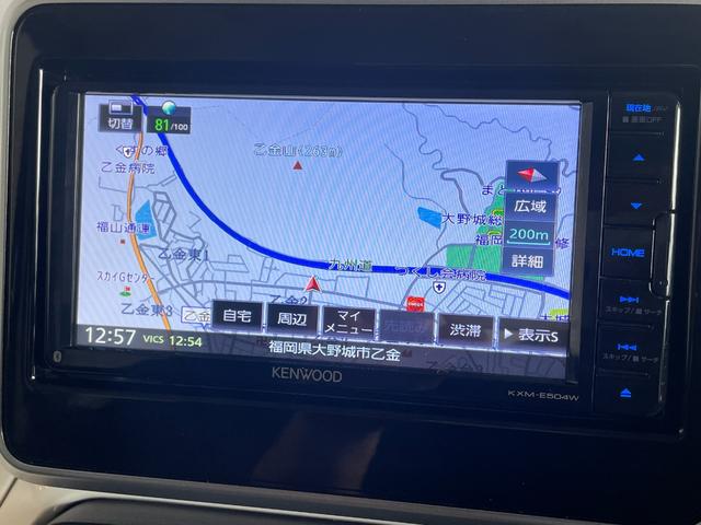 スペーシア ハイブリッドＸ　ＤＣＢＳ　レーンキープ　Ｐセンサー　Ｉストップ　両側パワスラ　スマートキー　Ｐスタート　ＡＡＣ　運転席シートヒーター　電格ミラー　オートライト　社外ナビ　ＢＴオーディオ　ＣＤ　ＤＶＤ　バックカメラ（11枚目）