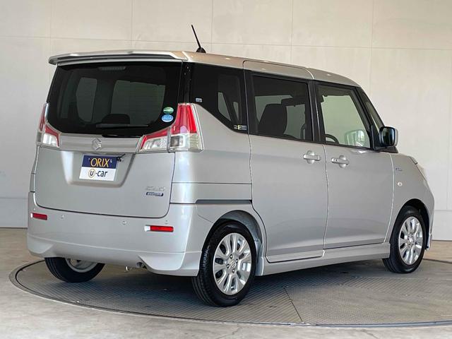 ソリオ ハイブリッドMX DCBS レーンキープ Pセンサー ACC 左側パワスラ Iストップ スマートキー Pスタート AAC 運転席シートヒーター 純正15アルミ ステリモ 社外ナビ BT CD DVD バックカメラ(2枚目)