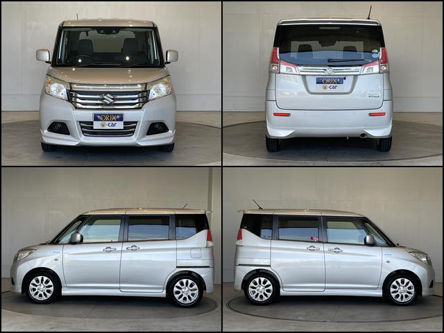 ソリオ ハイブリッドMX DCBS レーンキープ Pセンサー ACC 左側パワスラ Iストップ スマートキー Pスタート AAC 運転席シートヒーター 純正15アルミ ステリモ 社外ナビ BT CD DVD バックカメラ(6枚目)