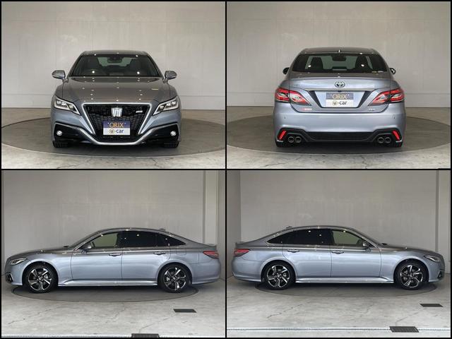 クラウンハイブリッド RS リミテッド クリアランスソナー レーンアシスト オートクルーズコントロール パークアシスト 衝突被害軽減システム 全周囲カメラ ナビ TV アルミホイール オートマチックハイビーム オートライト(6枚目)