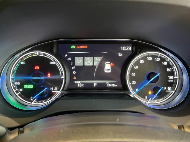 ハリアーハイブリッド Ｇ　ドライブレコーダー　バックカメラ　クリアランスソナー　オートクルーズコントロール　レーンアシスト　パワーシート　衝突被害軽減システム　ナビ　ＴＶ　オートマチックハイビーム　オートライト（7枚目）