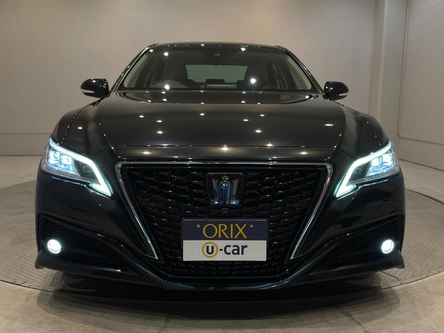 クラウンハイブリッド G クリアランスソナー レーンアシスト オートクルーズコントロール パークアシスト 衝突被害軽減システム 全周囲カメラ ナビ アルミホイール オートマチックハイビーム オートライト LEDヘッドランプ(25枚目)