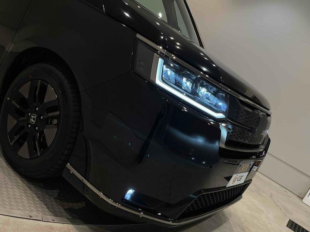 ステップワゴン e:HEVスパーダ CMBS レーンキープ BSI Pセンサー ACC 両側パワスラ LEDヘッド フォグ 純正16アルミ デュアルAAC シートヒーター Pバックドア 純正ナビ フルセグTV BT バックカメラ(32枚目)