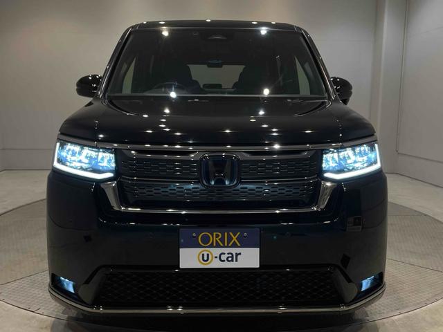 ステップワゴン e:HEVスパーダ CMBS レーンキープ BSI Pセンサー ACC 両側パワスラ LEDヘッド フォグ 純正16アルミ デュアルAAC シートヒーター Pバックドア 純正ナビ フルセグTV BT バックカメラ(33枚目)