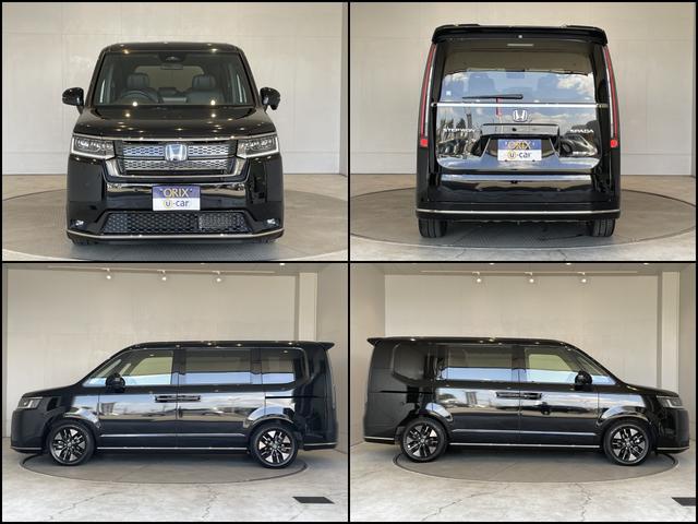 ステップワゴン e:HEVスパーダ CMBS レーンキープ BSI Pセンサー ACC 両側パワスラ LEDヘッド フォグ 純正16アルミ デュアルAAC シートヒーター Pバックドア 純正ナビ フルセグTV BT バックカメラ(6枚目)