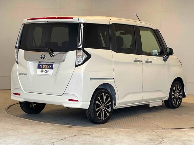 ルーミー カスタムG-T 登録済未使用車 パノラミックビューモニター 純正ディスプレイオーディオ フルセグTV BT 衝突軽減ブレーキ レーンキープ ACC Pセンサー Iストップ 両側パワスラ LEDヘッド フォグ(2枚目)