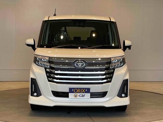 ルーミー カスタムG-T 登録済未使用車 パノラミックビューモニター 純正ディスプレイオーディオ フルセグTV BT 衝突軽減ブレーキ レーンキープ ACC Pセンサー Iストップ 両側パワスラ LEDヘッド フォグ(20枚目)