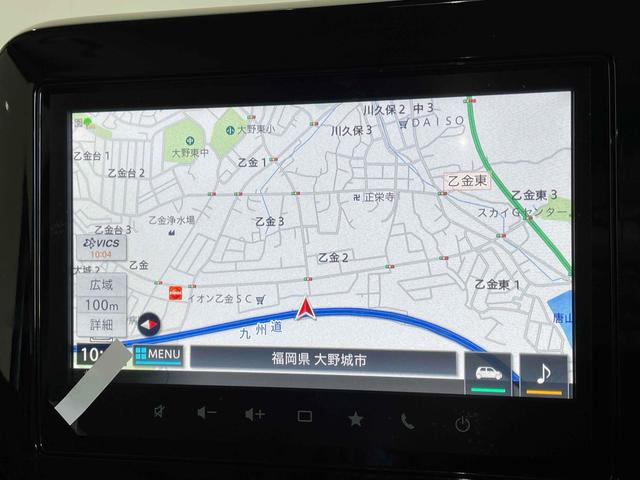 スペーシアギア ハイブリッドＸＺ　登録済未使用車　全方位モニター　純正ナビ　フルセグＴＶ　ＢＴ　ＤＳＢＳＩＩ　ＡＣＣ　Ｐセンサー　両側パワスラ　ＬＥＤヘッド　フォグ　ＨＵＤ　純正１４アルミ　ＡＡＣ　シートヒーター　ステアリングヒーター（10枚目）