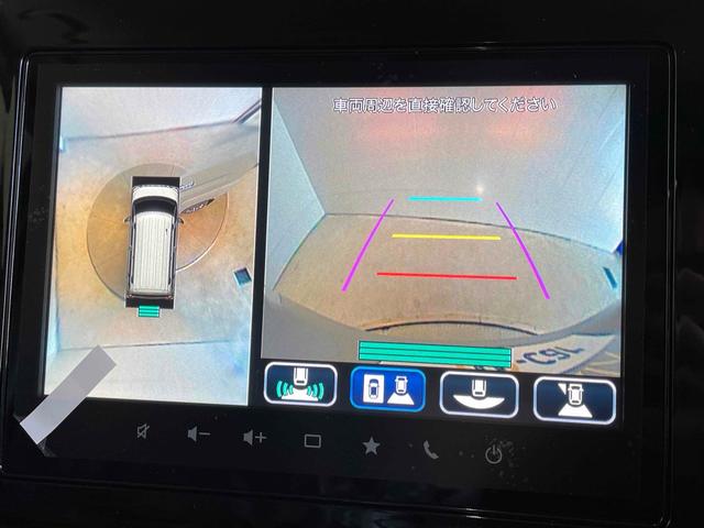 スペーシアギア ハイブリッドＸＺ　登録済未使用車　全方位モニター　純正ナビ　フルセグＴＶ　ＢＴ　ＤＳＢＳＩＩ　ＡＣＣ　Ｐセンサー　両側パワスラ　ＬＥＤヘッド　フォグ　ＨＵＤ　純正１４アルミ　ＡＡＣ　シートヒーター　ステアリングヒーター（12枚目）