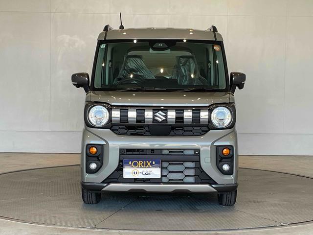 スペーシアギア ハイブリッドＸＺ　登録済未使用車　全方位モニター　純正ナビ　フルセグＴＶ　ＢＴ　ＤＳＢＳＩＩ　ＡＣＣ　Ｐセンサー　両側パワスラ　ＬＥＤヘッド　フォグ　ＨＵＤ　純正１４アルミ　ＡＡＣ　シートヒーター　ステアリングヒーター（19枚目）