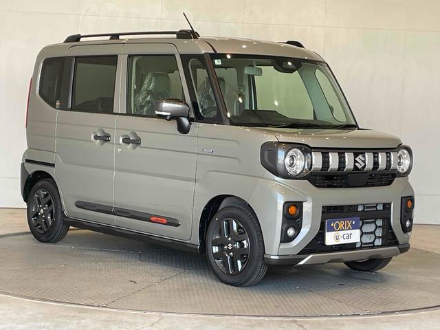 スペーシアギア ハイブリッドＸＺ　登録済未使用車　全方位モニター　純正ナビ　フルセグＴＶ　ＢＴ　ＤＳＢＳＩＩ　ＡＣＣ　Ｐセンサー　両側パワスラ　ＬＥＤヘッド　フォグ　ＨＵＤ　純正１４アルミ　ＡＡＣ　シートヒーター　ステアリングヒーター（21枚目）